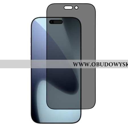 Antyszpiegowskie Szkło Hartowane Do iPhone'a 17 Pro