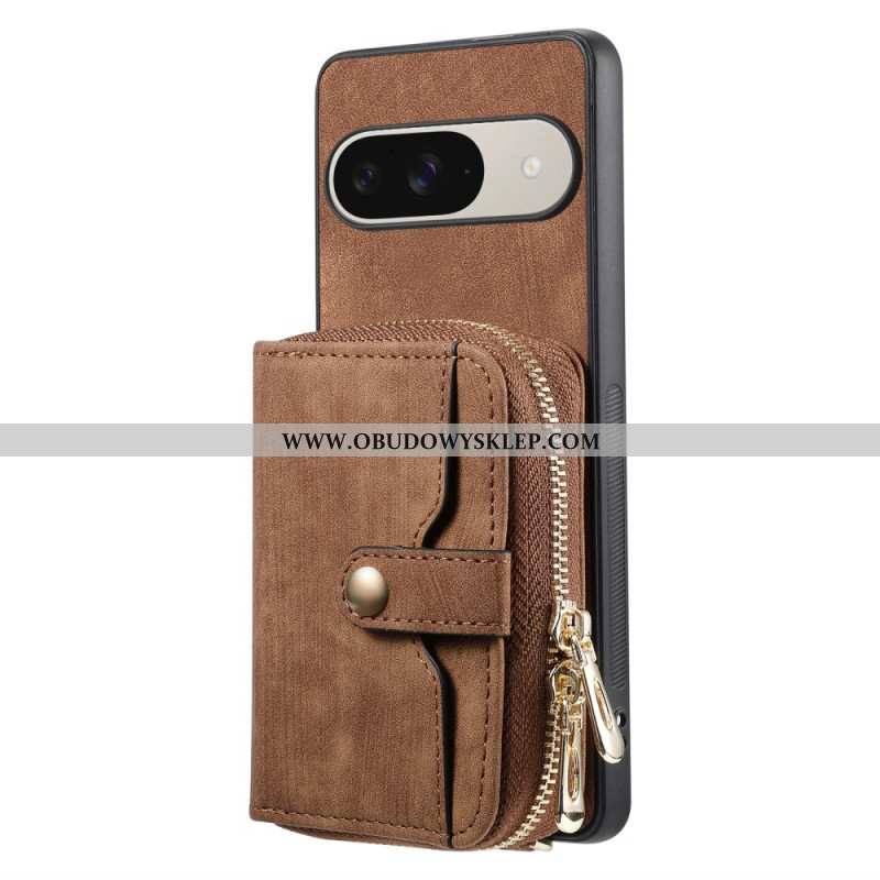 Etui Do Google Pixel 10 / 10 Pro Etui Na Karty Z Zamkiem Błyskawicznym I Paskiem Na Ramię