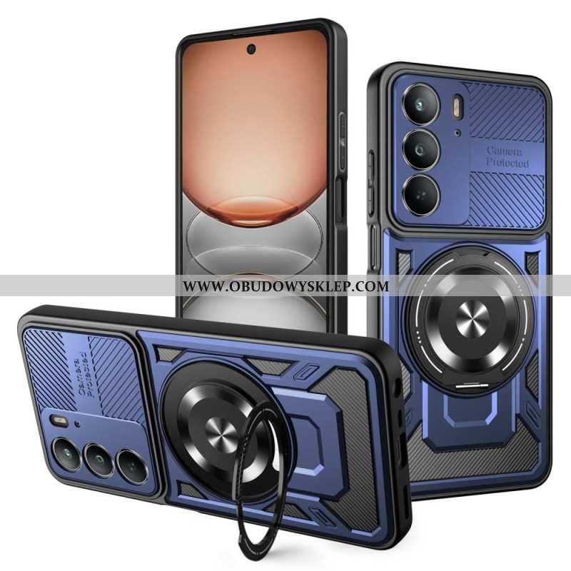 Etui Do Realme 14x 5g Magnetyczna Z Obrotową Podstawką