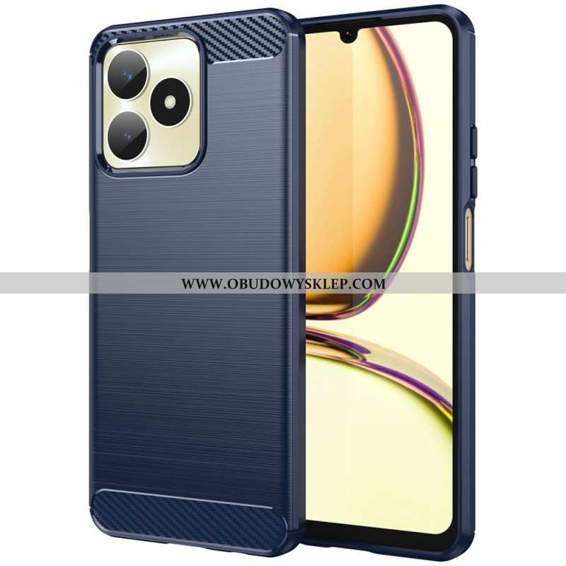 Etui Do Realme C53 Szczotkowane Włókno Węglowe