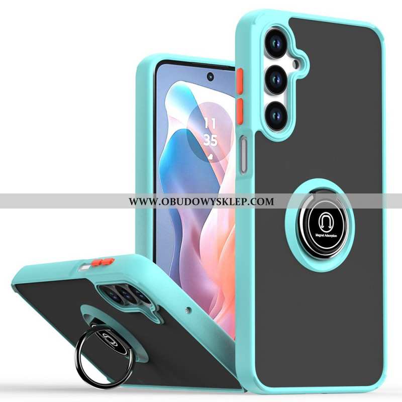 Etui Do Samsung Galaxy S25 5g Dwukolorowy Uchwyt Na Pierścionek