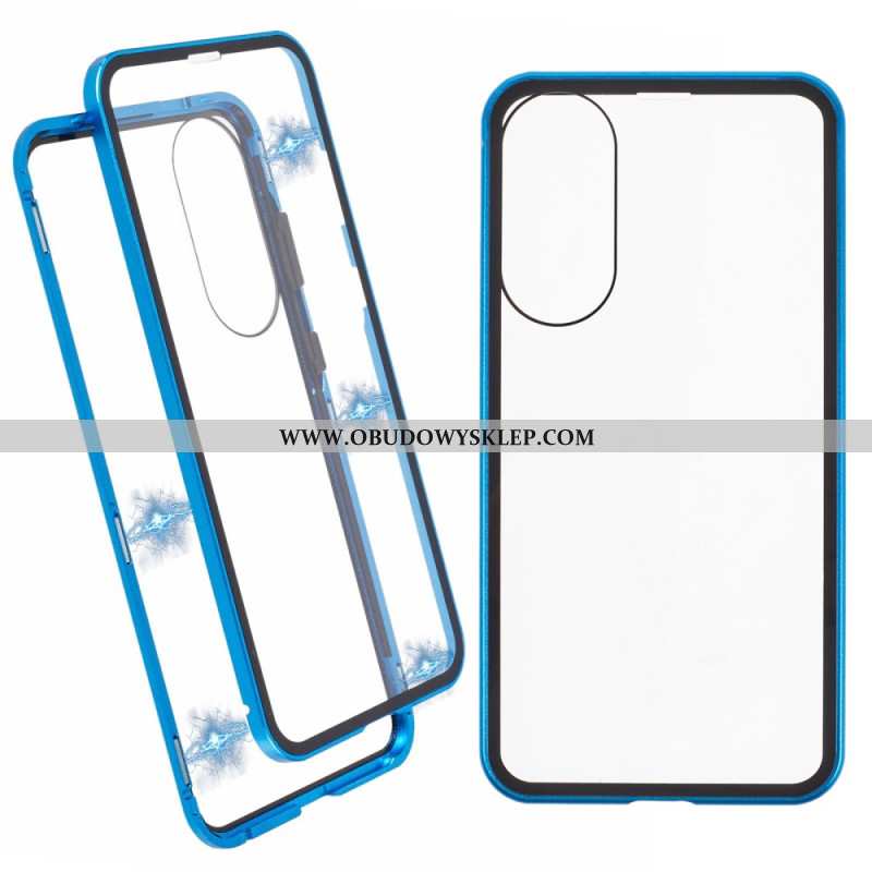 Etui Do Samsung Galaxy S25 5g Edge Szkło Hartowane I Magnetyczna Ramka