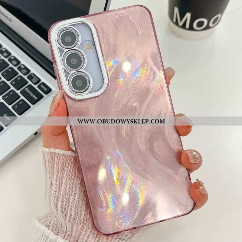 Etui Do Samsung Galaxy S25 5g Perłowy Z Folią Ochronną