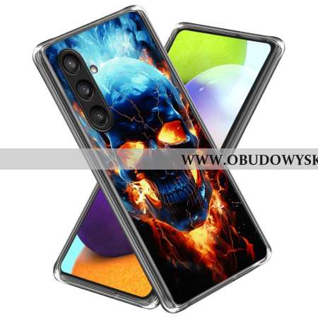 Etui Do Samsung Galaxy S25 5g Płonąca CZaszka