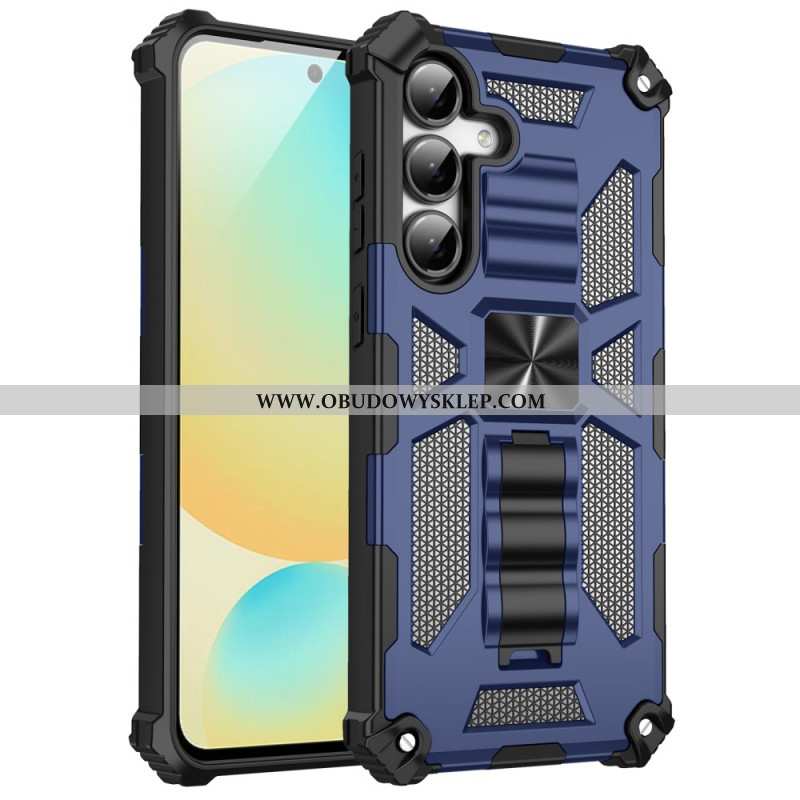Etui Do Samsung Galaxy S25 Fe Ochrona Przed Wstrząsami Z Wbudowaną Podstawką