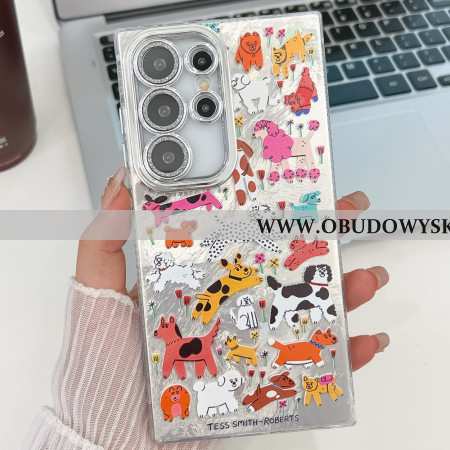 Etui Do Samsung Galaxy S25 Ultra 5g Zabawne Zwierzęta Z Osłoną Na Obiektyw