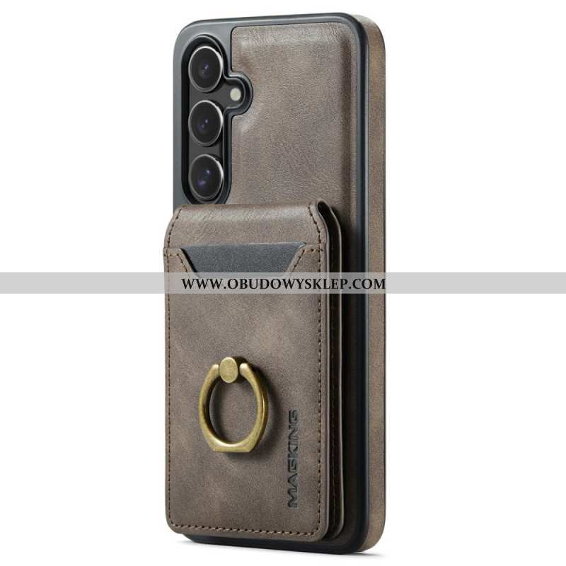 Etui Do Samsung Galaxy S26 Magnetyczny Uchwyt Na Karty I Pierścień Magking