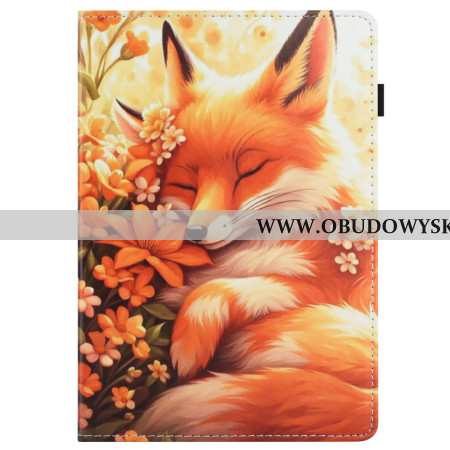 Etui Do Samsung Galaxy Tab S10 Fe Kwiatowy Lis