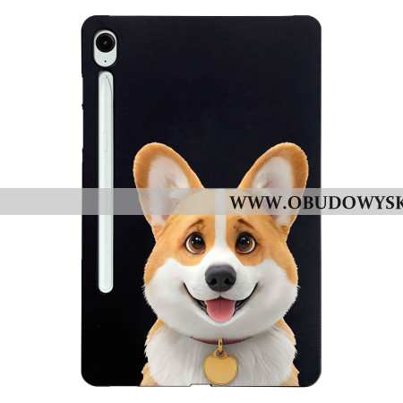 Etui Do Samsung Galaxy Tab S10 Fe Wzór Corgi