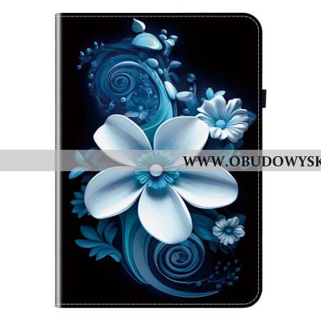 Etui Do Samsung Galaxy Tab S10 Plus Biały Kwiat