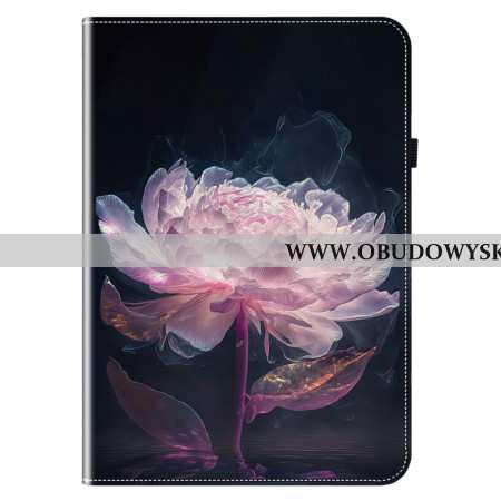 Etui Do Samsung Galaxy Tab S10 Plus Fioletowa Piwonia