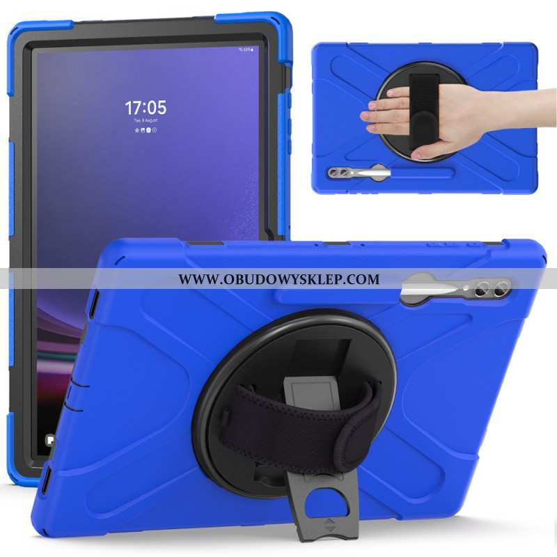 Etui Do Samsung Galaxy Tab S10 Ultra Potrójna Ochrona Pasek I Podstawka