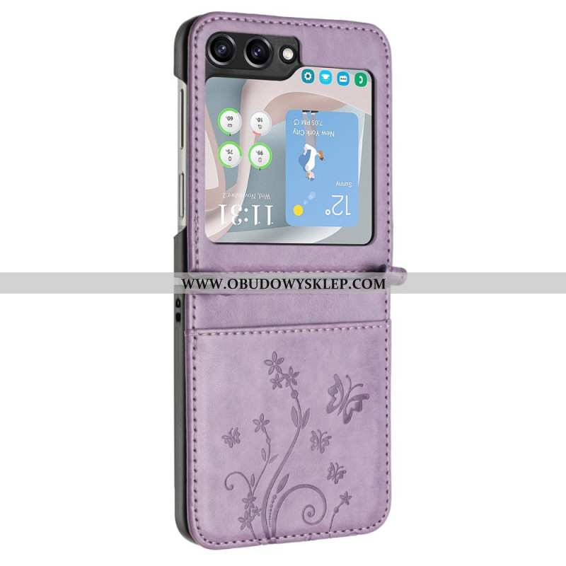 Etui Do Samsung Galaxy Z Flip 7 Fe Motyle I Kwiaty