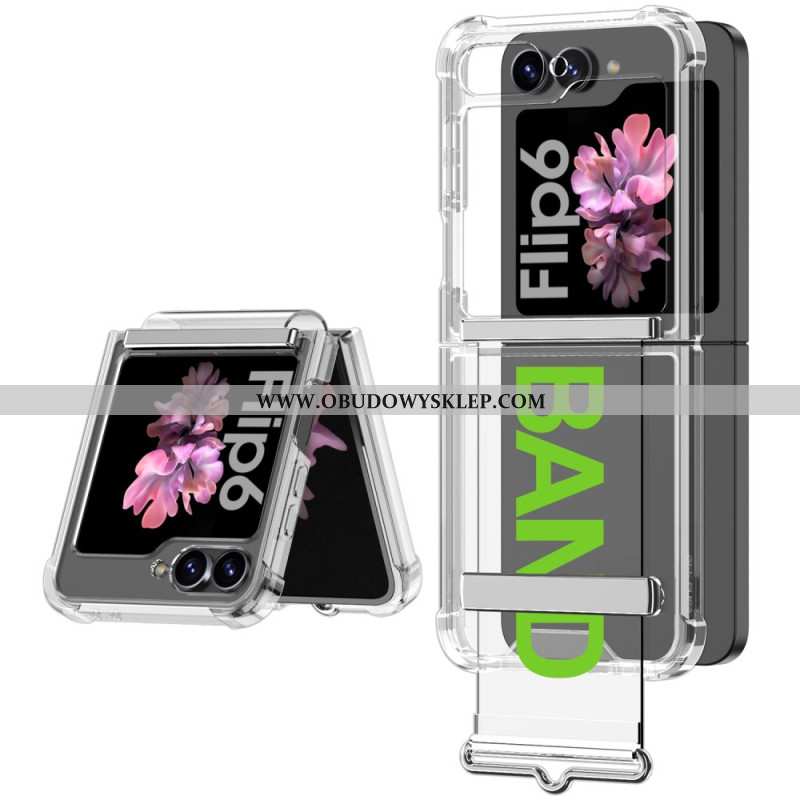Etui Do Samsung Galaxy Z Flip 7 Fe Przezroczysty Pasek