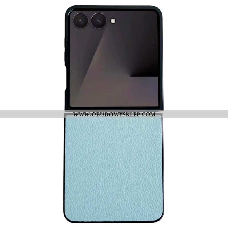 Etui Do Samsung Galaxy Z Flip 7 Teksturowany Efekt Skóry