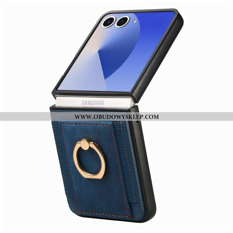 Etui Do Samsung Galaxy Z Flip 7 Uchwyt Na Karty I Podstawka