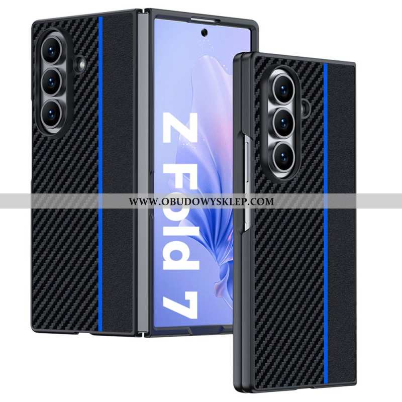 Etui Do Samsung Galaxy Z Fold 7 Wersja Z Włókna Węglowego