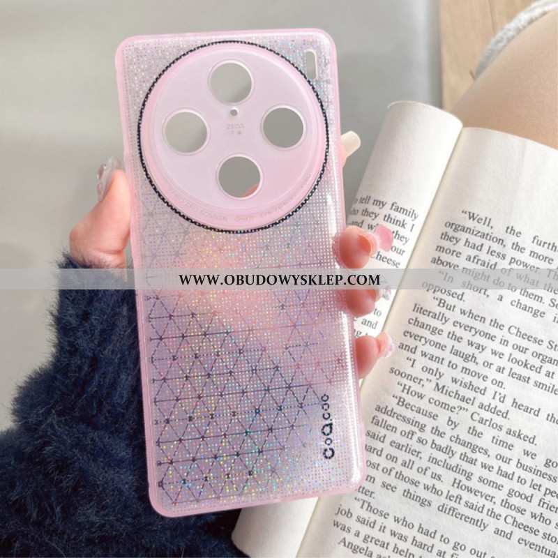 Etui Do Vivo X100 Pro Q.coo Bling Seria Aurora