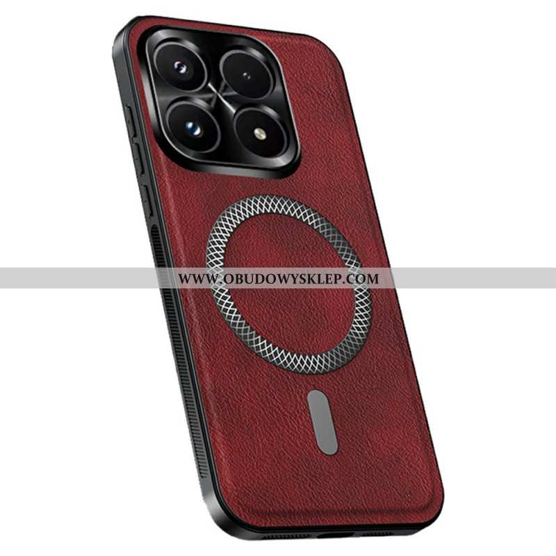 Etui Do Xiaomi 17 Magsafe Z Efektem Skóry