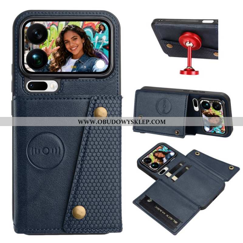 Etui Do Xiaomi 17 Pro Max Etui Na Karty Z Efektem Skóry