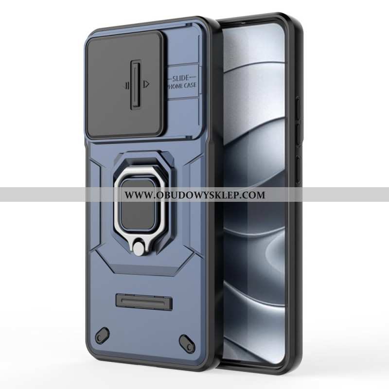 Etui Do Xiaomi Redmi Note 14 5g Wielofunkcyjny Z Uchwytem I Osłoną Obiektywu