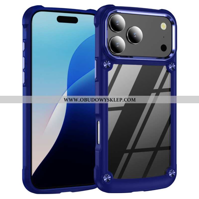 Etui Do iPhone 17 Pro Hybrydowy Przezroczysty