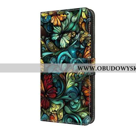 Etui Folio Do Google Pixel 10 / 10 Pro Rośliny Akwarelowe