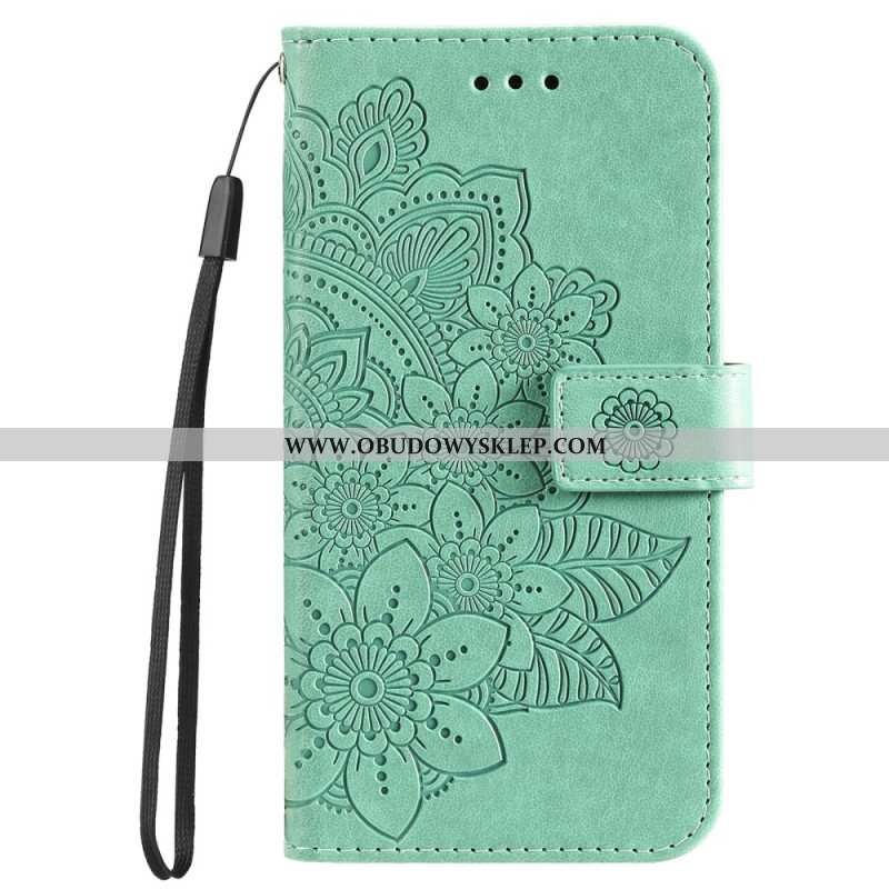 Etui Folio Do Google Pixel 10 Pro Xl Nadruk Mandali Z Paskiem