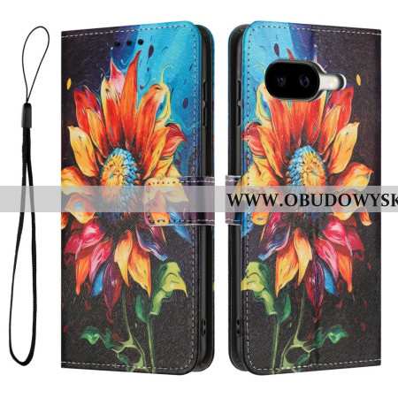 Etui Folio Do Google Pixel 10a Wzór Słonecznik