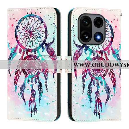 Etui Folio Do Oneplus 15 Akwarelowy Łapacz Snów