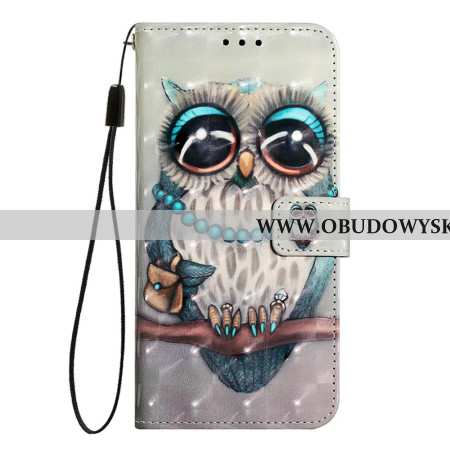 Etui Folio Do Oneplus Nord 4 Szara Sowa