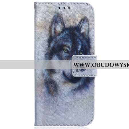 Etui Folio Do Oneplus Nord 4 Wilk Akwarela