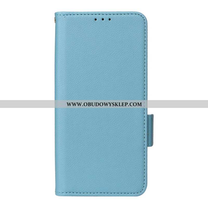 Etui Folio Do Oppo Reno 14 5g Teksturowany Z Paskiem