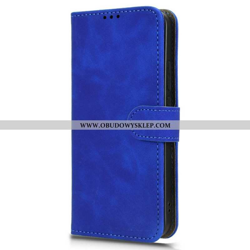 Etui Folio Do Oppo Reno 14 Pro 5g Efekt Zamszu