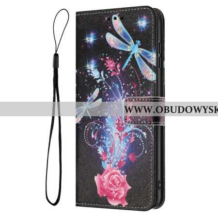 Etui Folio Do Realme 14 5g Wzór Ważki