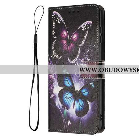 Etui Folio Do Realme 14t 5g Dwa Motyle