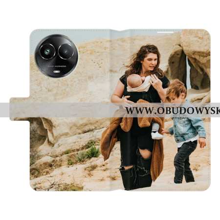 Etui Folio Do Realme C67 Retro