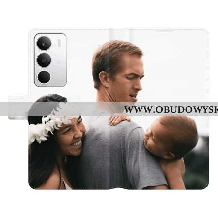 Etui Folio Do Realme C71 Elegancki