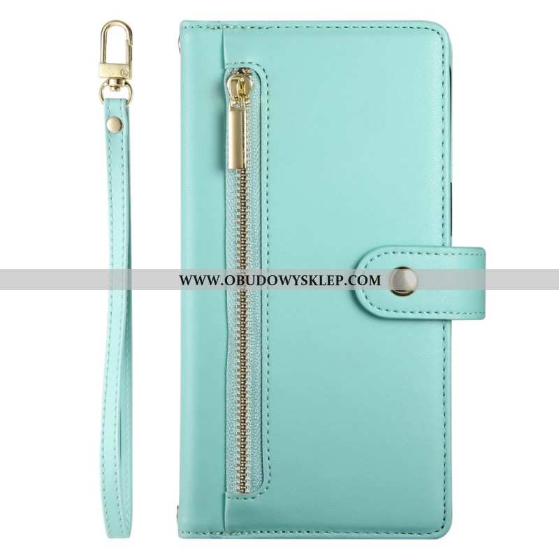 Etui Folio Do Realme C75 Kompletny Portfel Z Paskiem I Paskiem Na Ramię