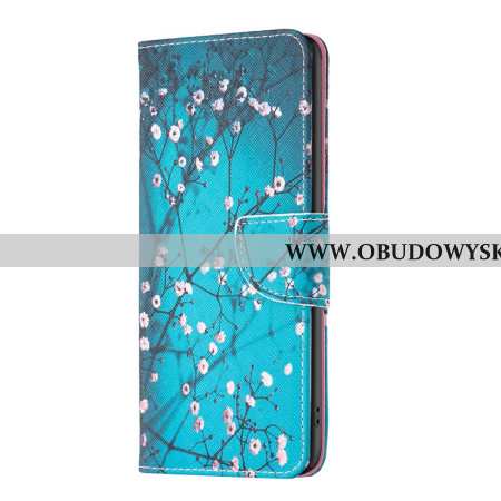 Etui Folio Do Realme Note 60x Kwiaty Śliwy