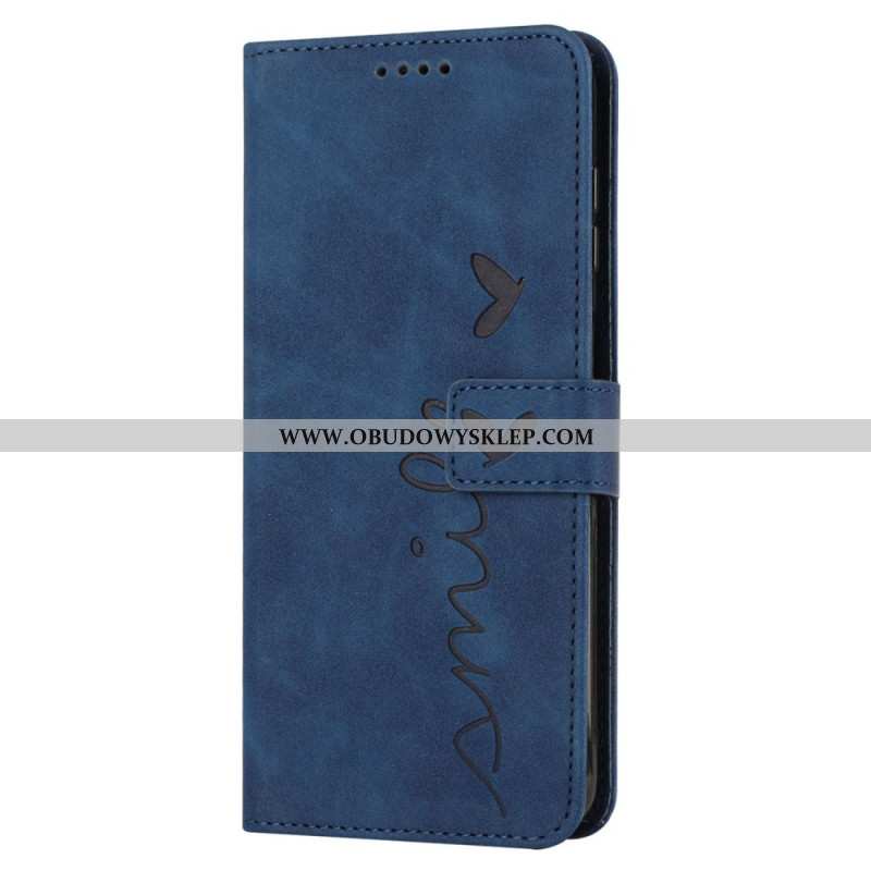 Etui Folio Do Realme Note 60x Pasek Uśmiech