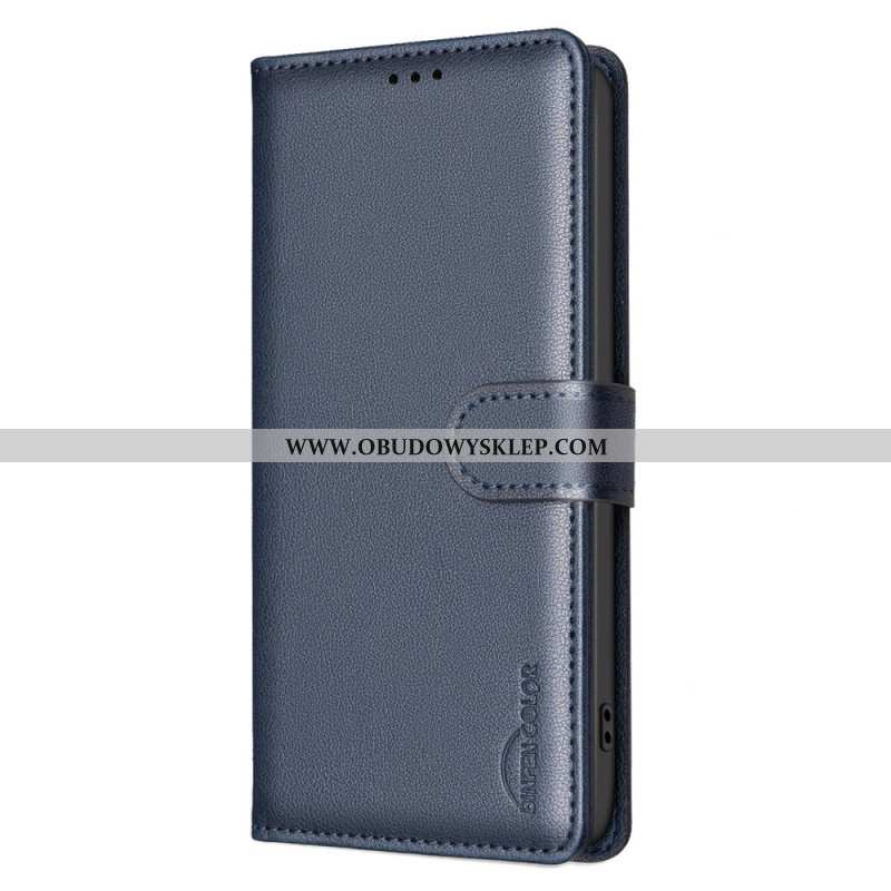 Etui Folio Do Samsung Galaxy S25 5g Edge Blokada Rfid Binfen Color