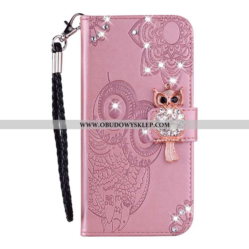 Etui Folio Do Samsung Galaxy S25 5g Edge Sowa I Zawieszka