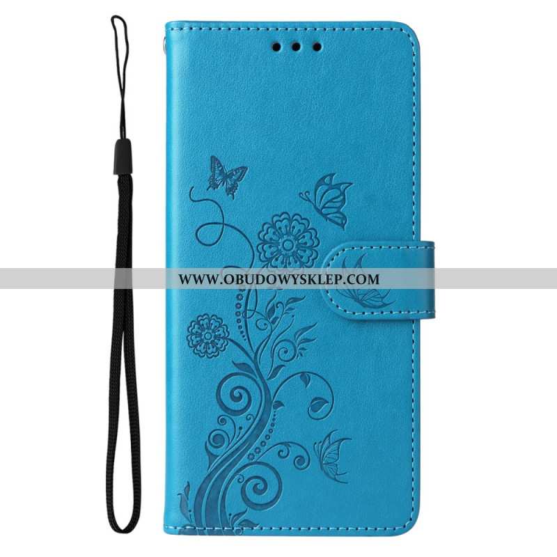 Etui Folio Do Samsung Galaxy S25 5g Małe Kwiaty