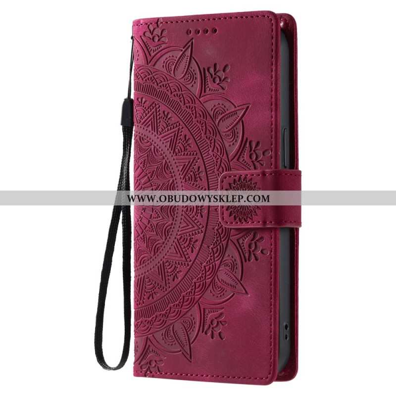 Etui Folio Do Samsung Galaxy S26 Efekt Mandali Z Zamszu