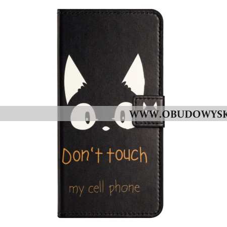 Etui Folio Do Samsung Galaxy S26 Nie Dotykaj Mojego Telefonu Komórkowego