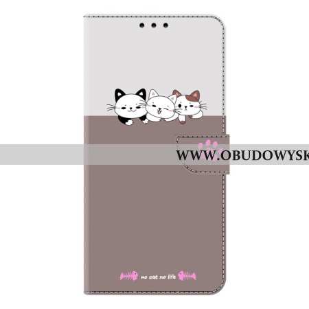 Etui Folio Do Samsung Galaxy S26 Plus Graficzne Koty
