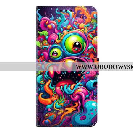 Etui Folio Do Samsung Galaxy S26 Plus Motyw Graffiti Qilin