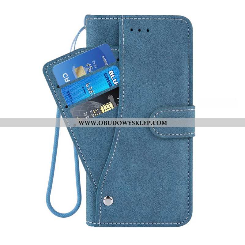 Etui Folio Do Samsung Galaxy S26 Portfel Retro Z Obrotowym Uchwytem Na Karty