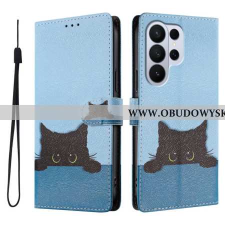 Etui Folio Do Samsung Galaxy S26 Ultra CZarny Kotek